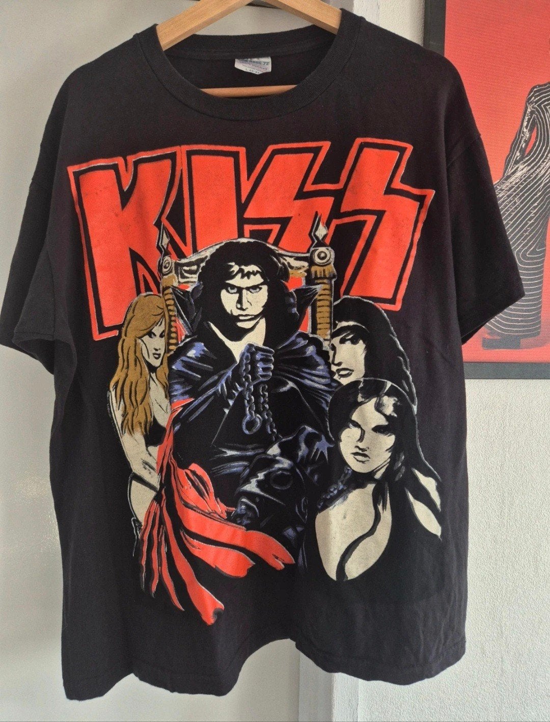 Kiss band t-shirt Gene Simmons, Ophalen of Verzenden