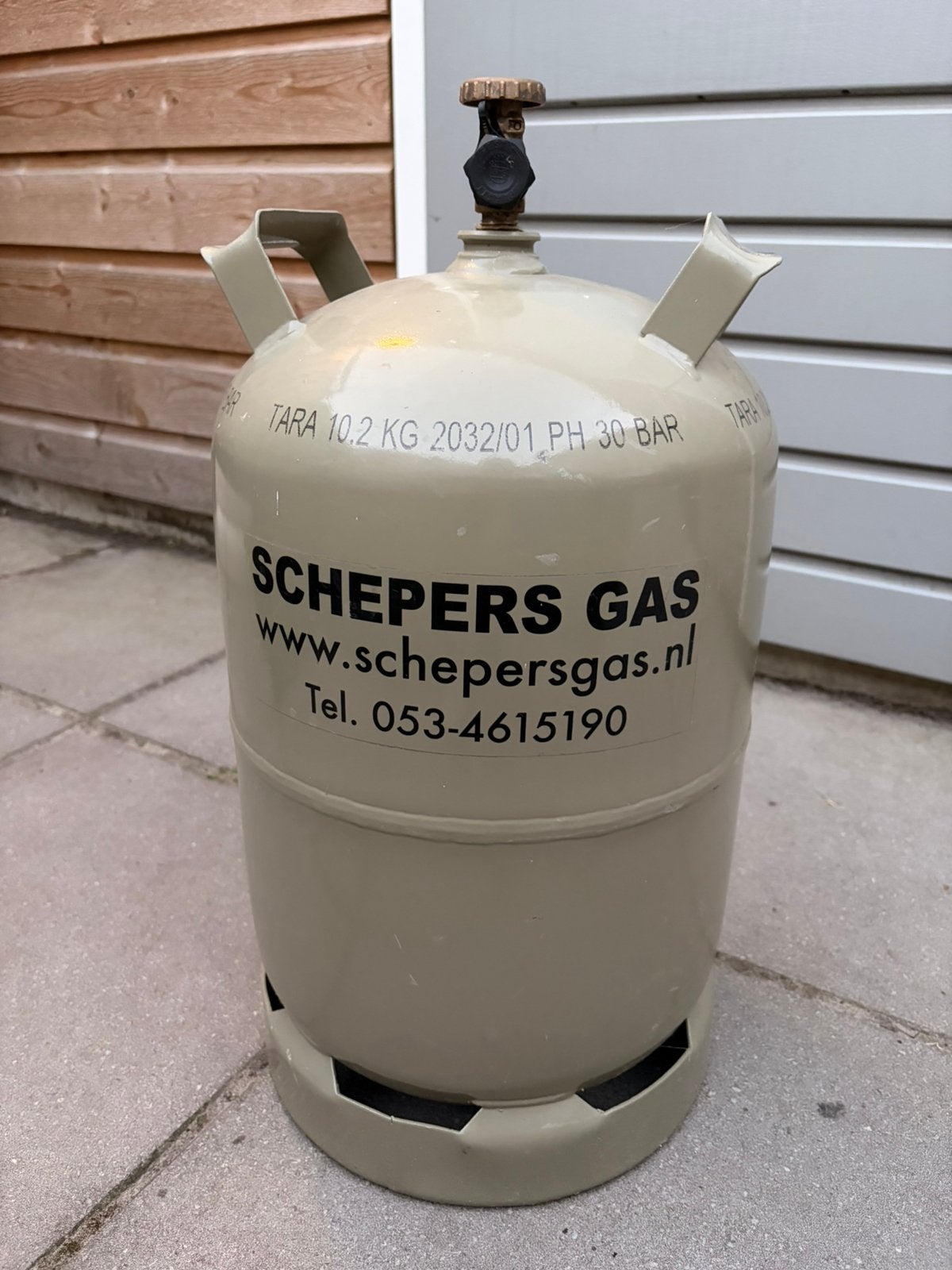 Propaan gasfles 11 kg  (leeg)– zeer goede staat – keur 2032, Ophalen, Zo goed als nieuw