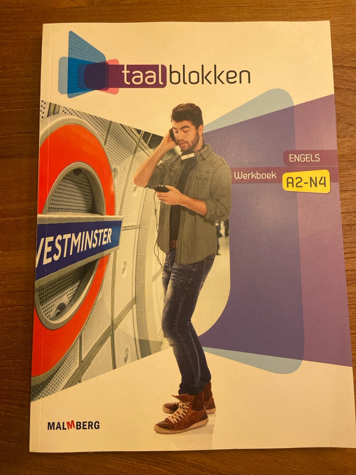 Taalblokken Engels Werkboek A2-N4 Malmberg, Ophalen of Verzenden, Zo goed als nieuw, Non-fictie