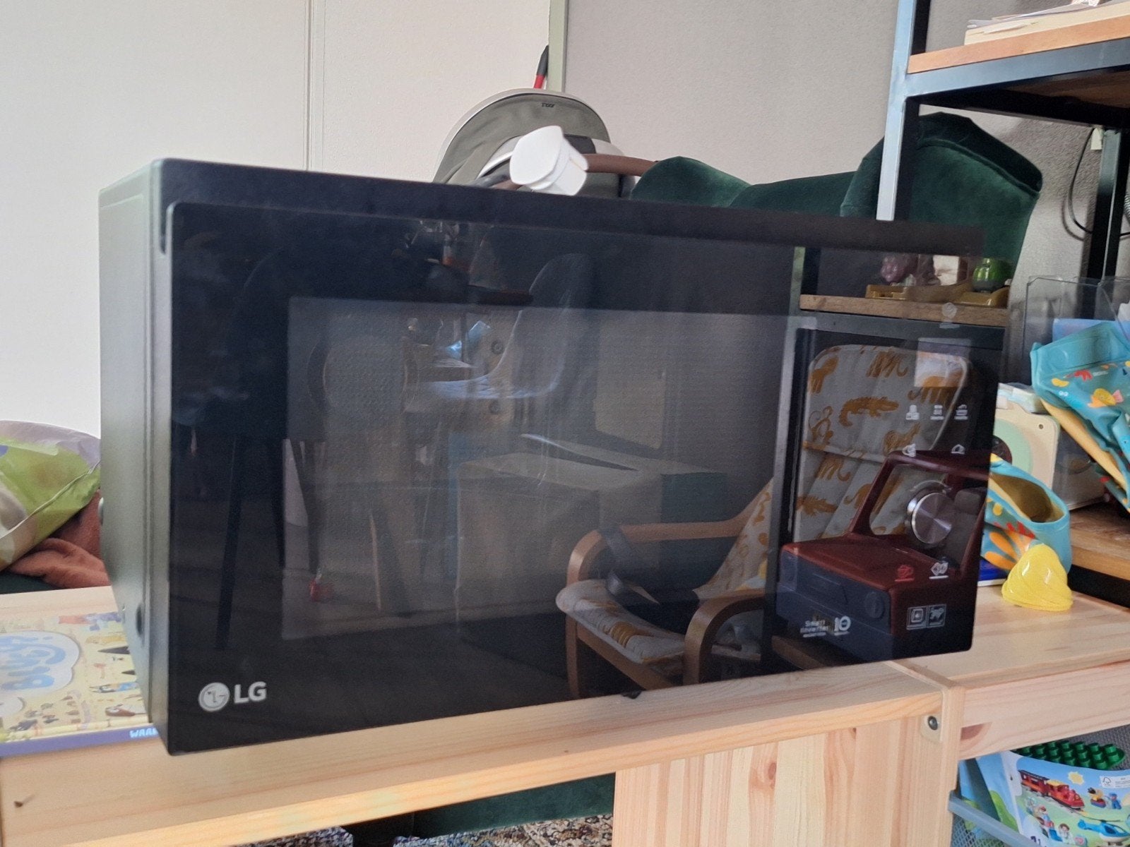 Combi Magnetron met fout melding nieuwe glasplaat 36 cm, Ophalen, Combimagnetron, Draaiplateau, Niet werkend
