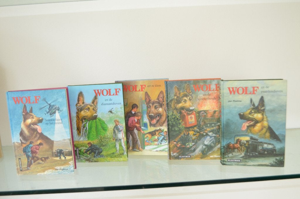 5 wolf boeken van Jan Postma., Boeken, Ophalen of Verzenden, Zo goed als nieuw, Jan Postma, Fictie