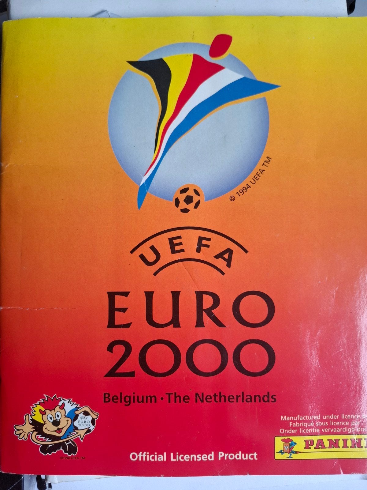 Panini UEFA Euro 2000 Stickerboek - Compleet, Ophalen of Verzenden, Nieuw, Speelkaart(en)