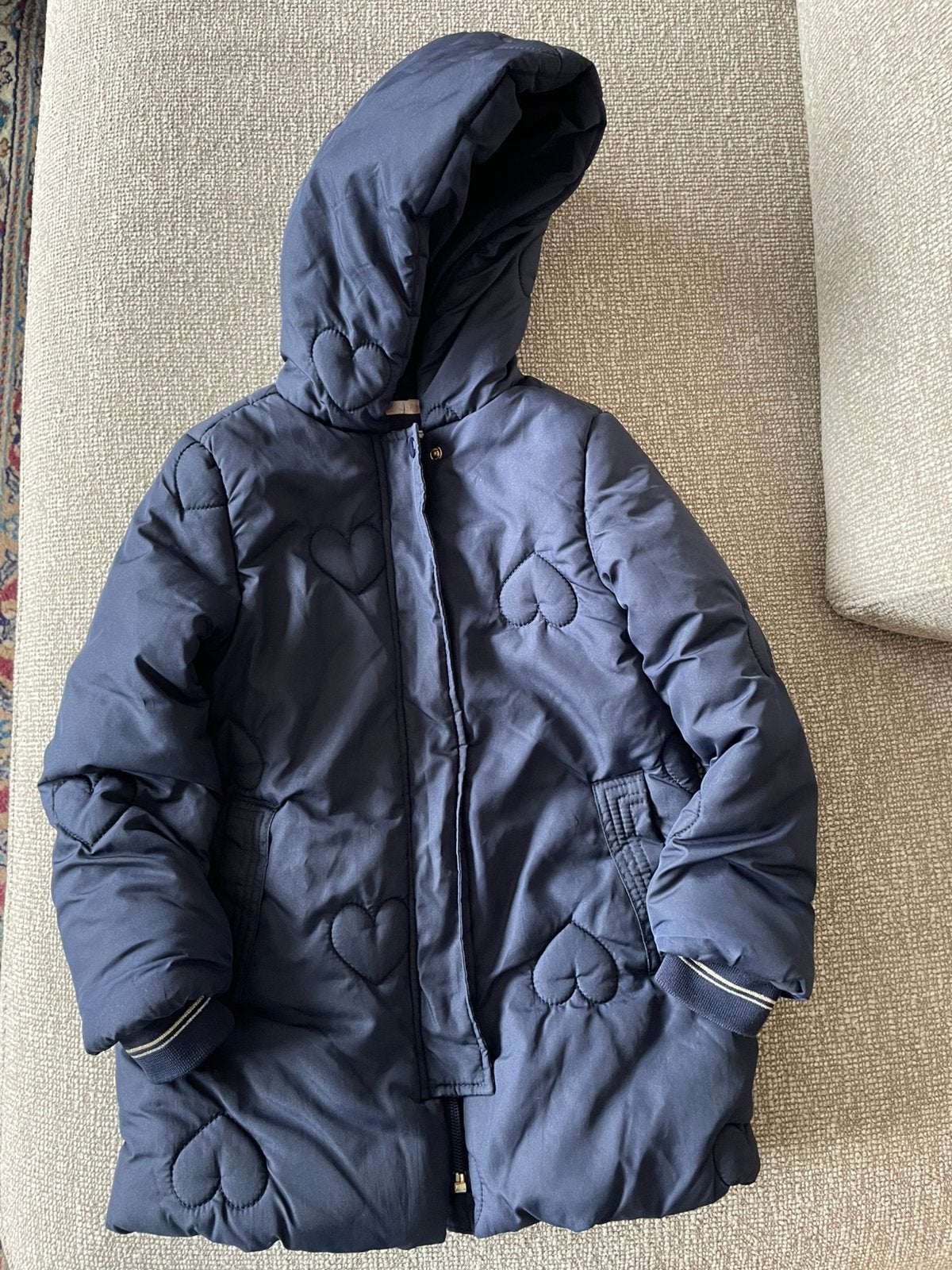 Winterjas Billieblush maat 104, Ophalen of Verzenden, Zo goed als nieuw, Meisje, Jas