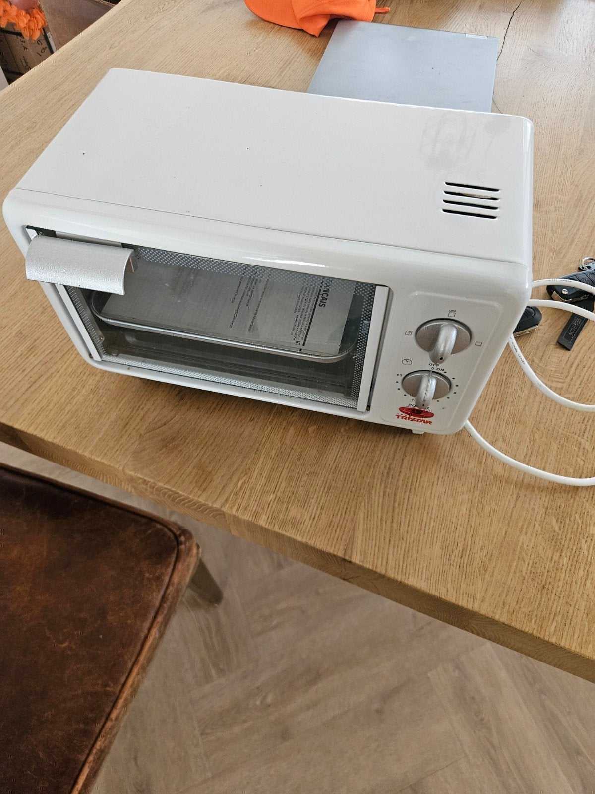 Compacte mini-oven voor caravan of kleine keuken, Ophalen of Verzenden, Zo goed als nieuw, Vrijstaand, Mini-oven