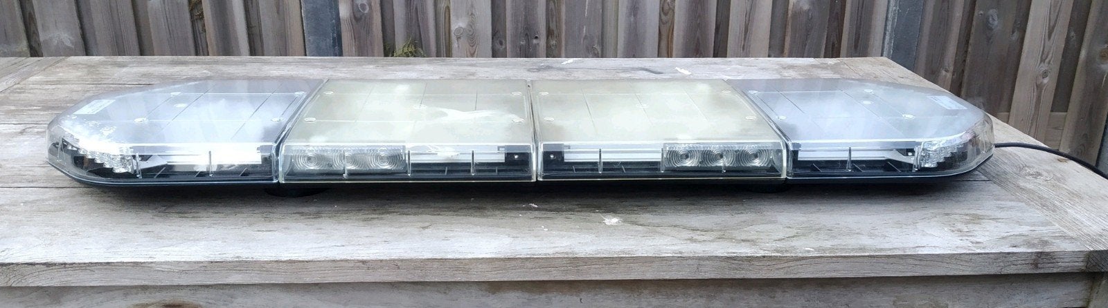Weltronic RWX flitsbalk zwaailicht dakset led geel  125 cm, Auto diversen, Overige Auto diversen, Ophalen of Verzenden