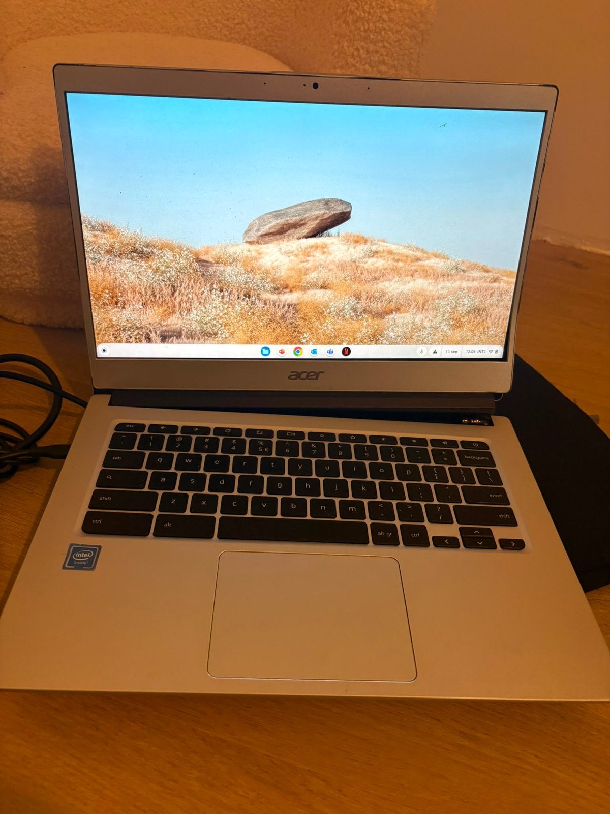 Acer Chromebook met defect scharnier, Ophalen, 14 inch, 4 GB of minder, Qwerty