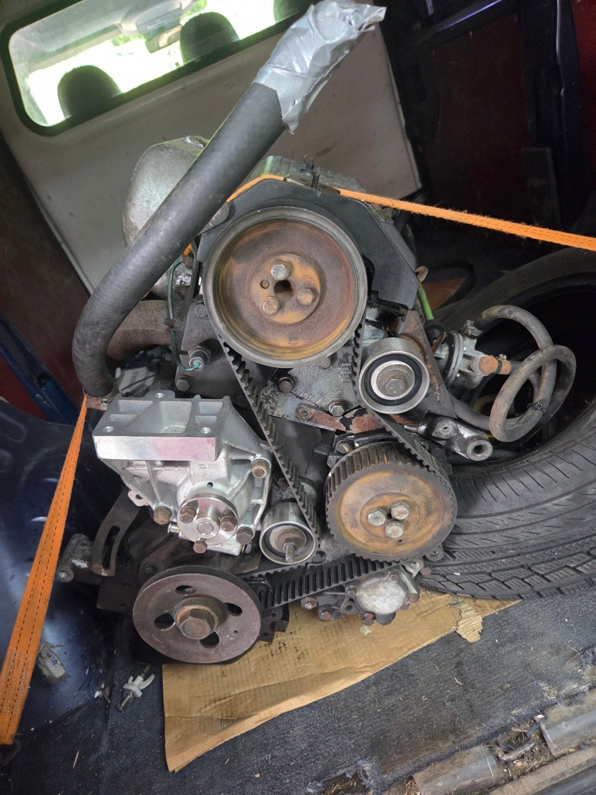fiat ducato 2.5d motor, Ophalen of Verzenden