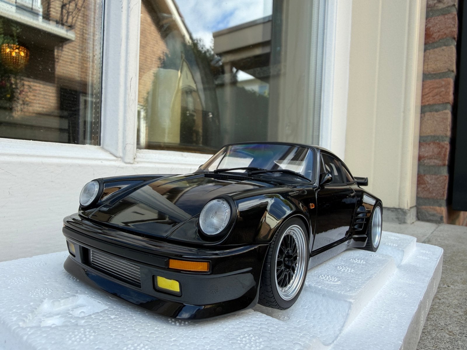 1:18 Porsche 911 930 Turbo Wangan Blackbird Autoart 78157, Hobby en Vrije tijd, Modelauto's | 1:18, Auto, Autoart, Nieuw, Ophalen of Verzenden