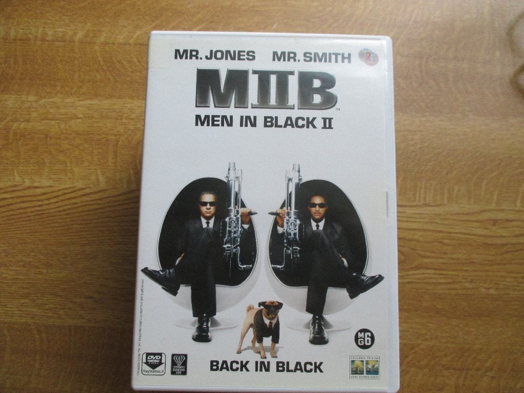 tommy lee jones-will smith: men in black 2 -2 dvd's- (3), Alle leeftijden, Verzenden, Zo goed als nieuw