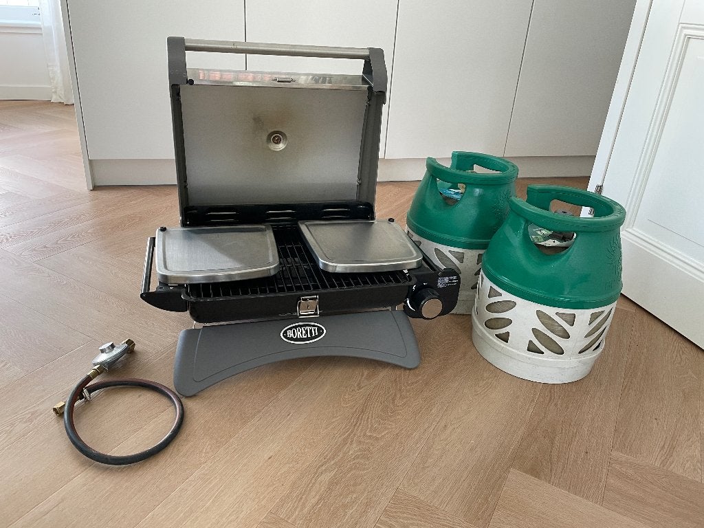 Boretti Gas BBQ Tafelmodel, Ophalen, Zo goed als nieuw, Boretti