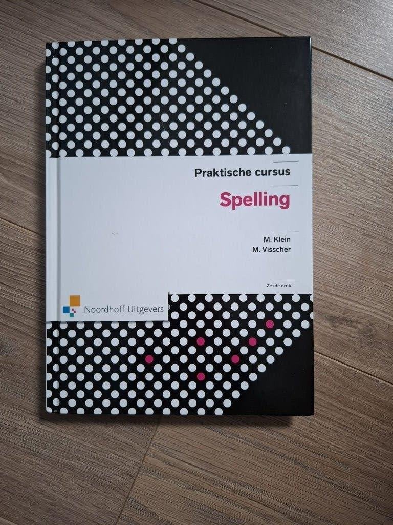 Praktische cursus spelling, Boeken, M. Klein en M. Visscher, Niet van toepassing, Ophalen of Verzenden, Zo goed als nieuw