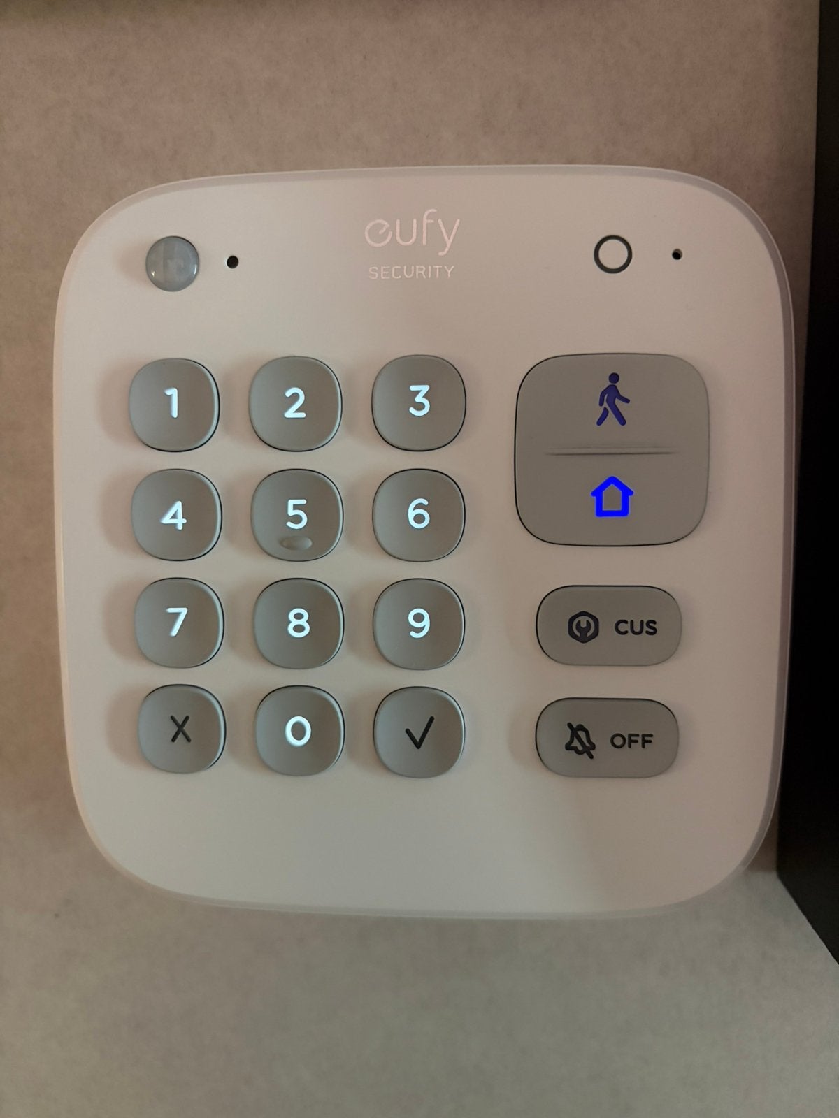 Eufy Keypad, Detector, Sensor of Melder, Ophalen of Verzenden, Zo goed als nieuw, Overige soorten