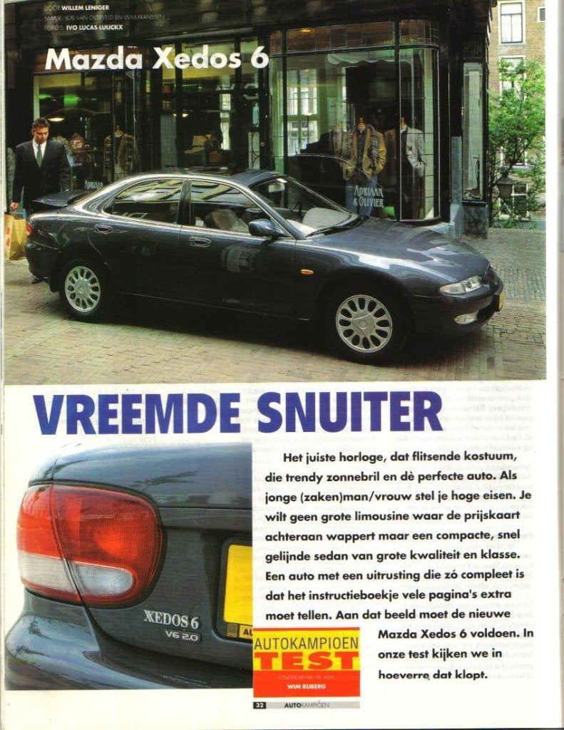 Autokampioen test Xedos 6 1992, Ophalen of Verzenden, Gelezen, Overige merken