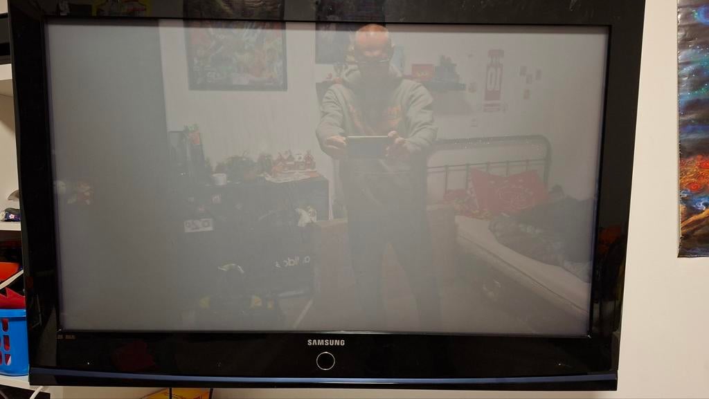 Samsung 107 cm tv, Ophalen, Gebruikt, 50 Hz, HD Ready (720p)