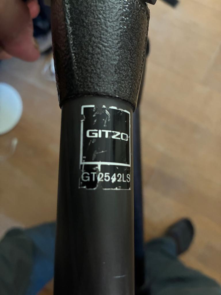 Gitzo GT2542LS carbon statief met GH2780QR balhoofd, Gebruikt, 175 cm of meer, Met balhoofd, Ophalen of Verzenden