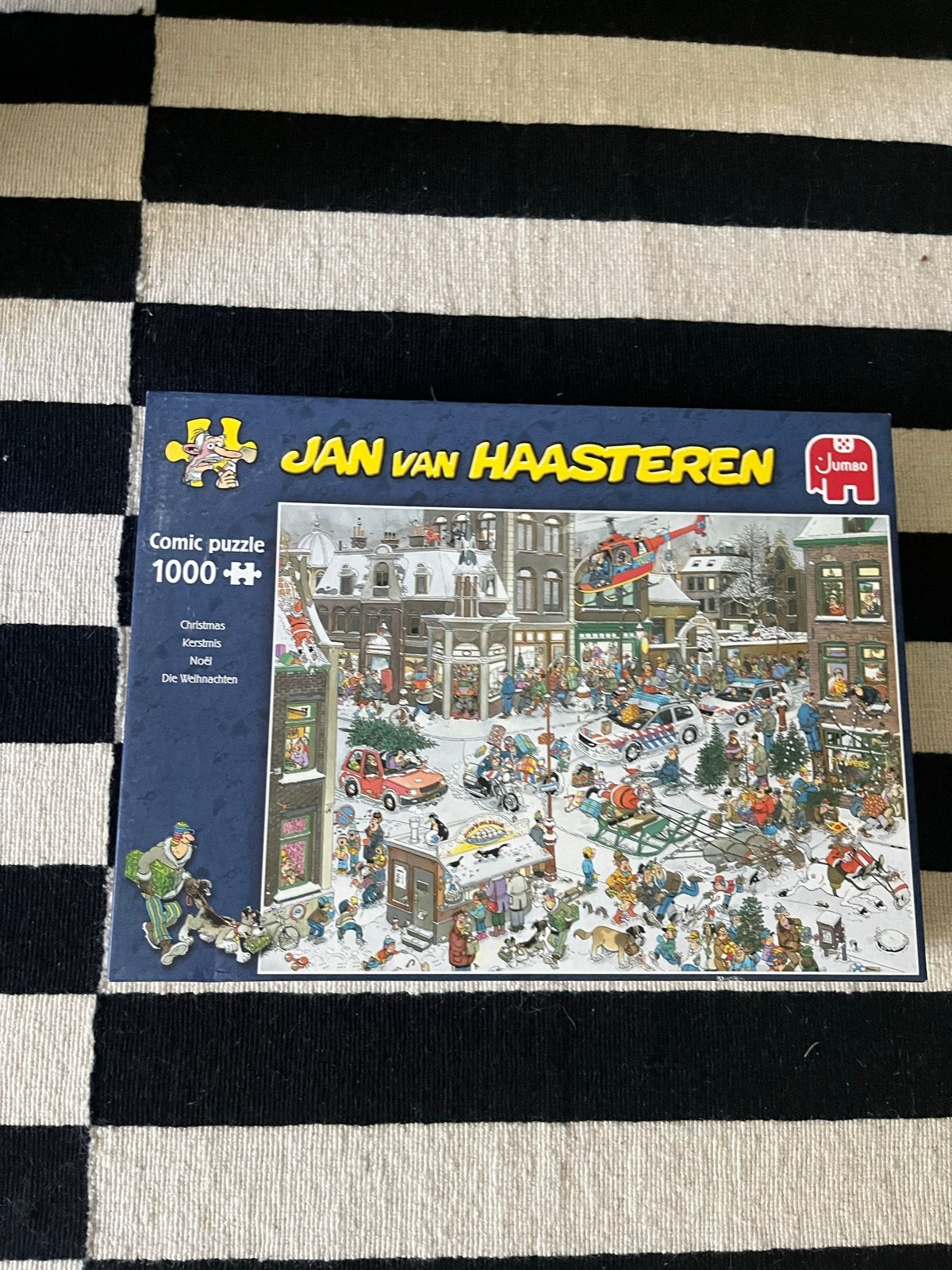 Jan van Haasteren Kerstmis Comic Puzzel 1000 stukjes, Ophalen of Verzenden, 500 t/m 1500 stukjes, Zo goed als nieuw, Legpuzzel