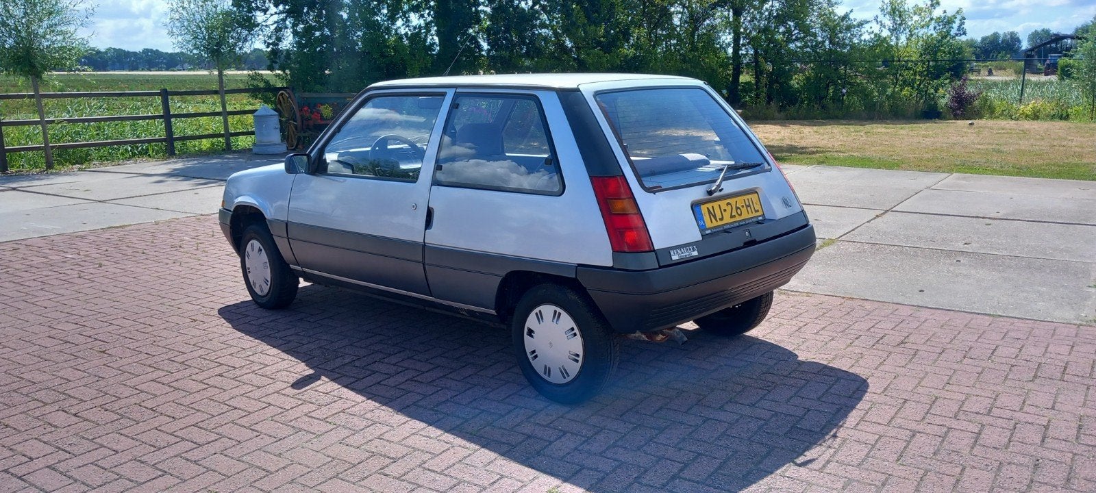 Renault 5 1.4 AUT Oldtimer  Belastingvrij, Stof, Origineel Nederlands, Bedrijf, Grijs
