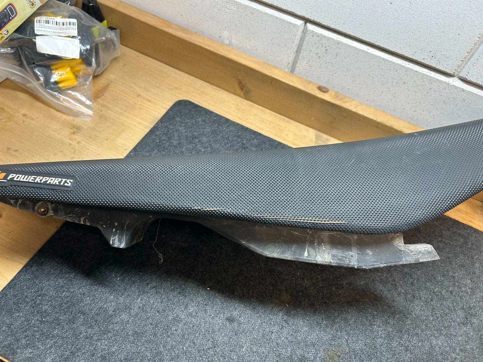 KTM Powerparts Zadel SX-EXCF 16-20 Hoog - Gebruikt, Motoren, Ophalen of Verzenden, Gebruikt