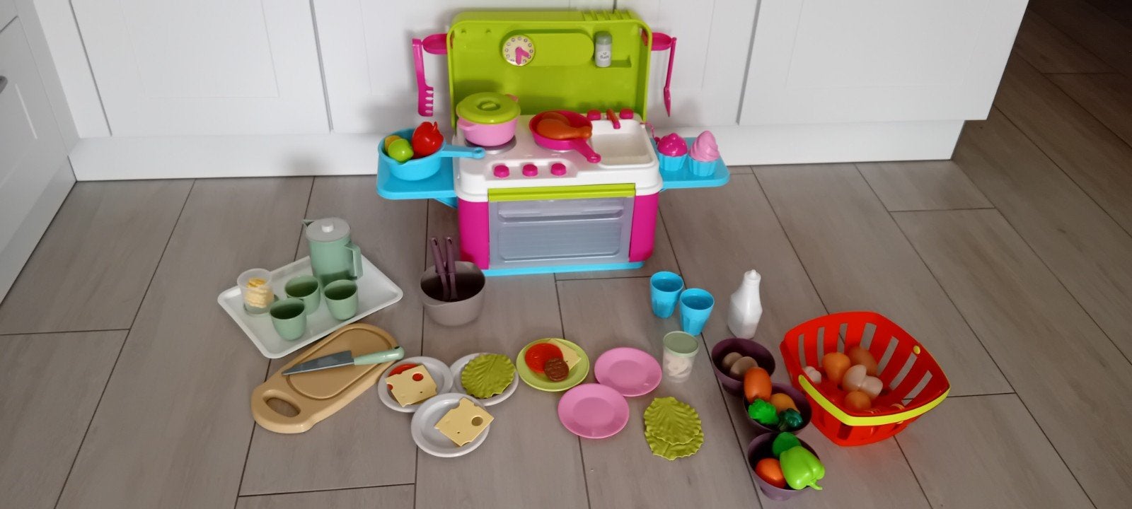 Complete speelgoedkeuken met accessoires, Ophalen of Verzenden, Jongen of Meisje