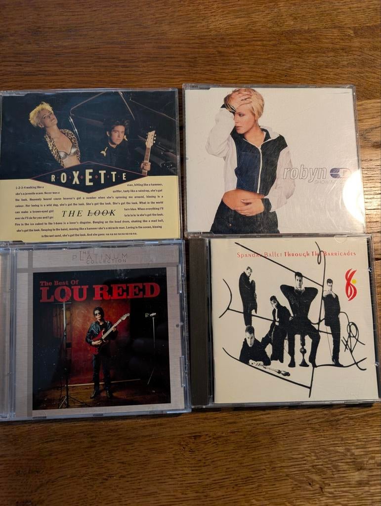 Roxette, Robyn, Lou Reed, Spandau Ballet CD's, Ophalen of Verzenden
