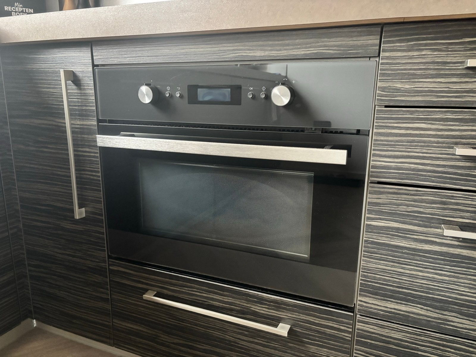 T.e.a.b. IKEA Inbouw Combimagnetron Oven (magnetron defect), 45 tot 50 cm, Whirlpool, Gebruikt, Hete lucht