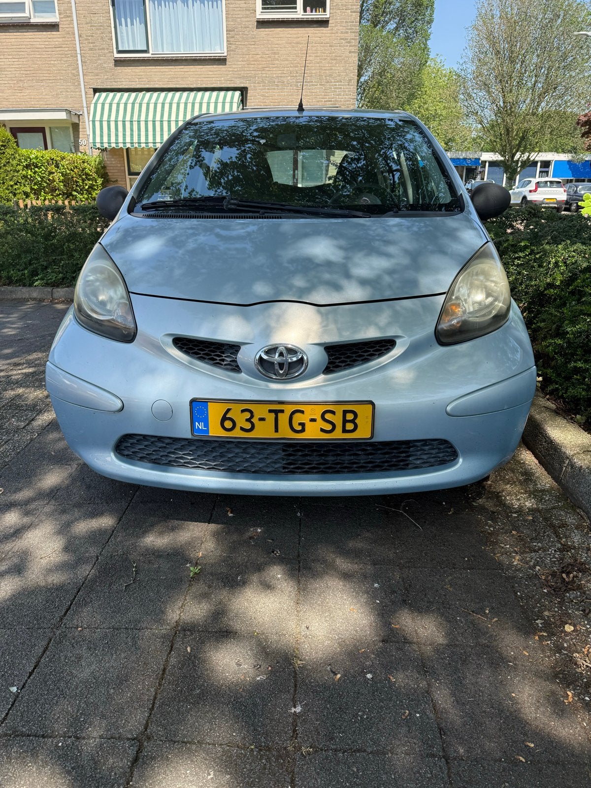 Toyota Aygo 1.0 12V Vvt-i 5DRS 2006 Blauw 46.000 km, Auto's, Toyota, Voorwielaandrijving, 68 pk, Origineel Nederlands, Handgeschakeld