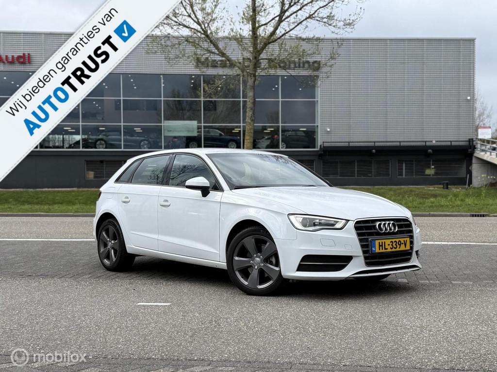 Audi A3 Sportback 1.2 TFSI DSG LED XENON LEER NAVI NAP, Euro 6, Met garantie (alle), Wit, Origineel Nederlands