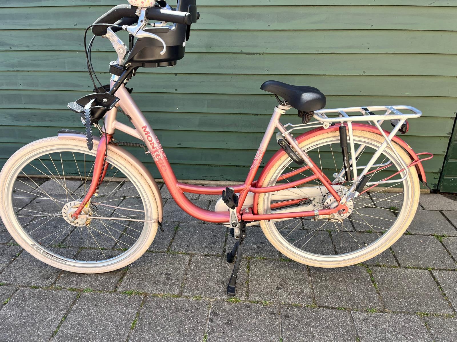 Moederfiets met bobike voorzitje, 2 zitjes, Gebruikt, Versnellingen, 56 cm of meer