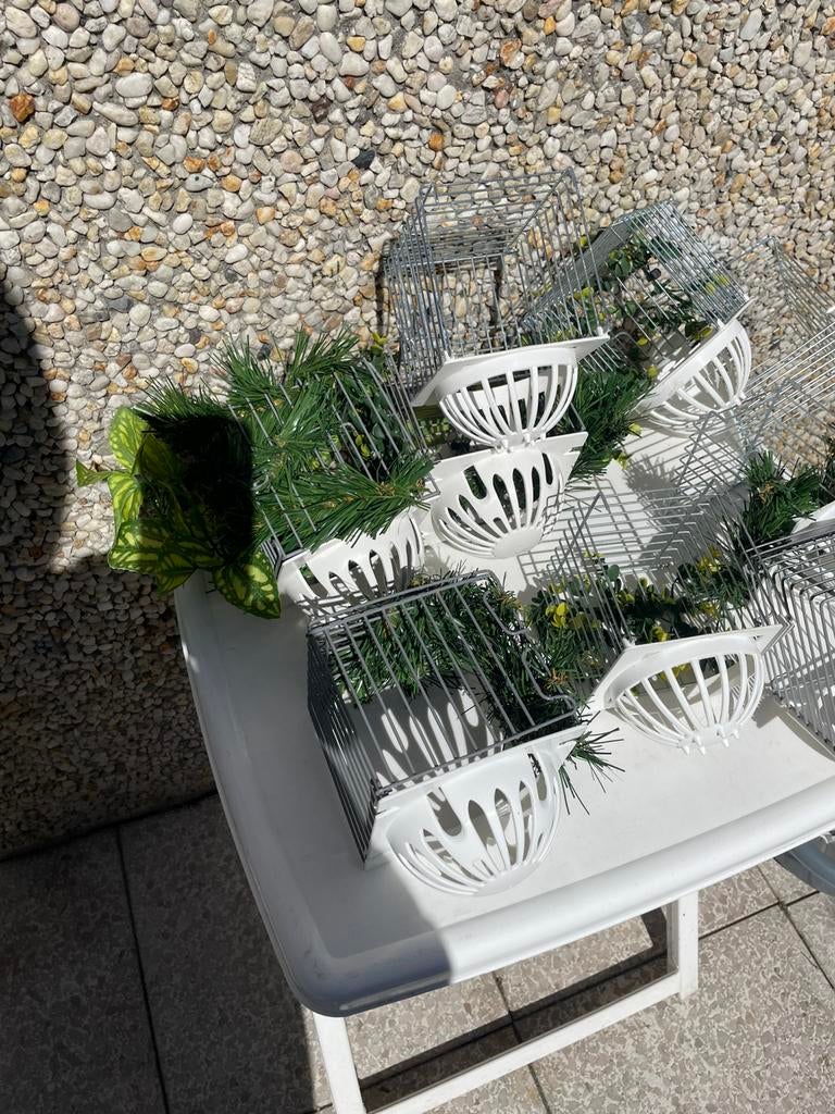 Nesten voor vogels, Tuin en Terras, Ophalen of Verzenden, Zo goed als nieuw, Metaal