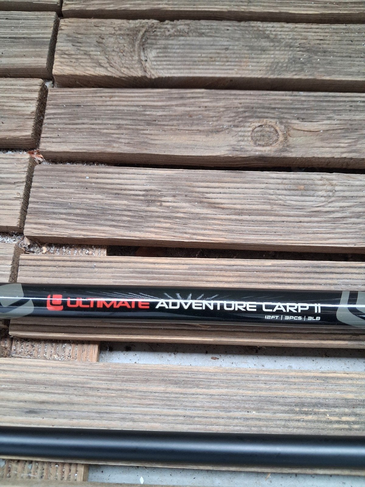 Ultimate adventure carp II, 12ft, 3lb, Ophalen, Zo goed als nieuw, Werphengel