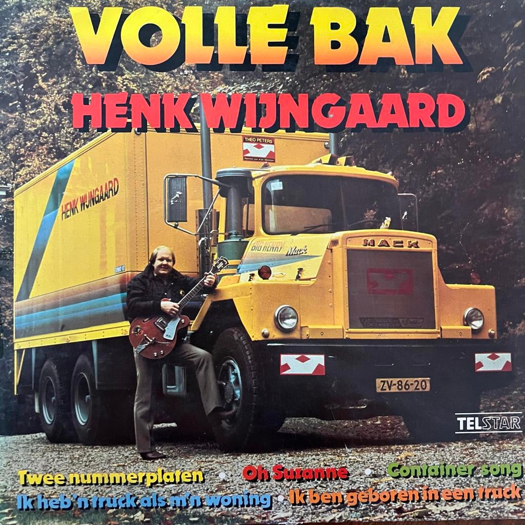 Henk Wijngaard - Volle Bak (LP, 1978), Ophalen of Verzenden, Gebruikt, Levenslied of Smartlap
