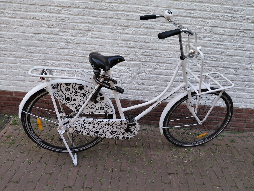 Omafiets in goed staat, Fietsen en Brommers, Fietsen | Dames | Omafietsen, 56 cm of meer, Ophalen, Gebruikt, Terugtraprem