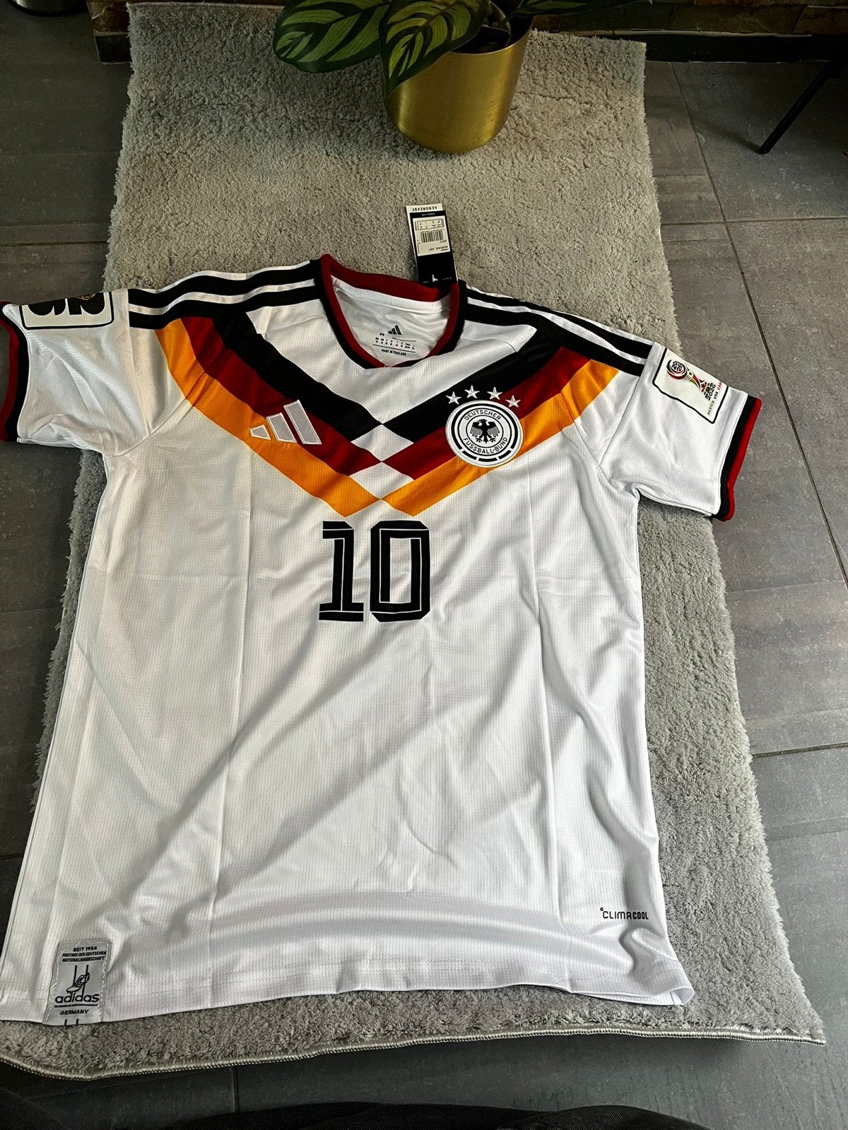Duitsland Thuisshirt WK 2026 Musiala #10 maat S, M en LNieuw, Maat 48/50 (M), Wit, Nieuw, Ophalen of Verzenden