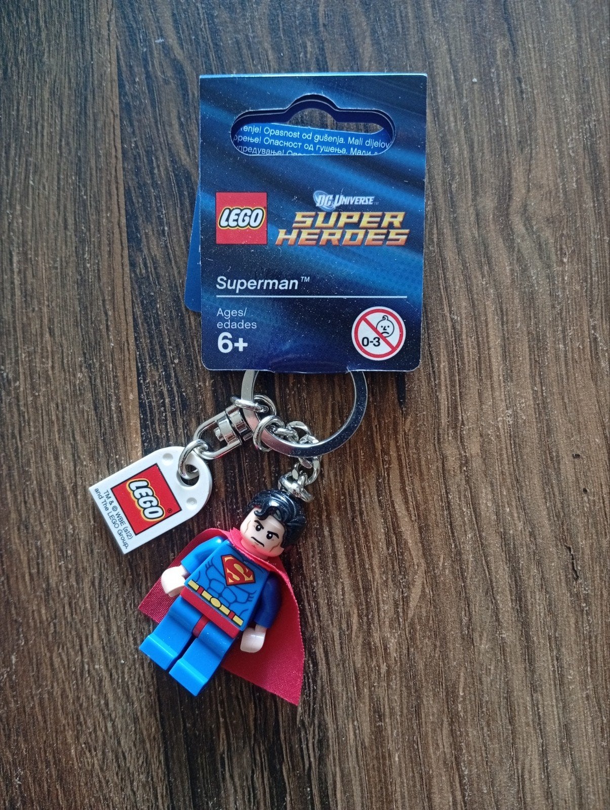 LEGO Super Heroes Superman sleutelhanger, Ophalen of Verzenden