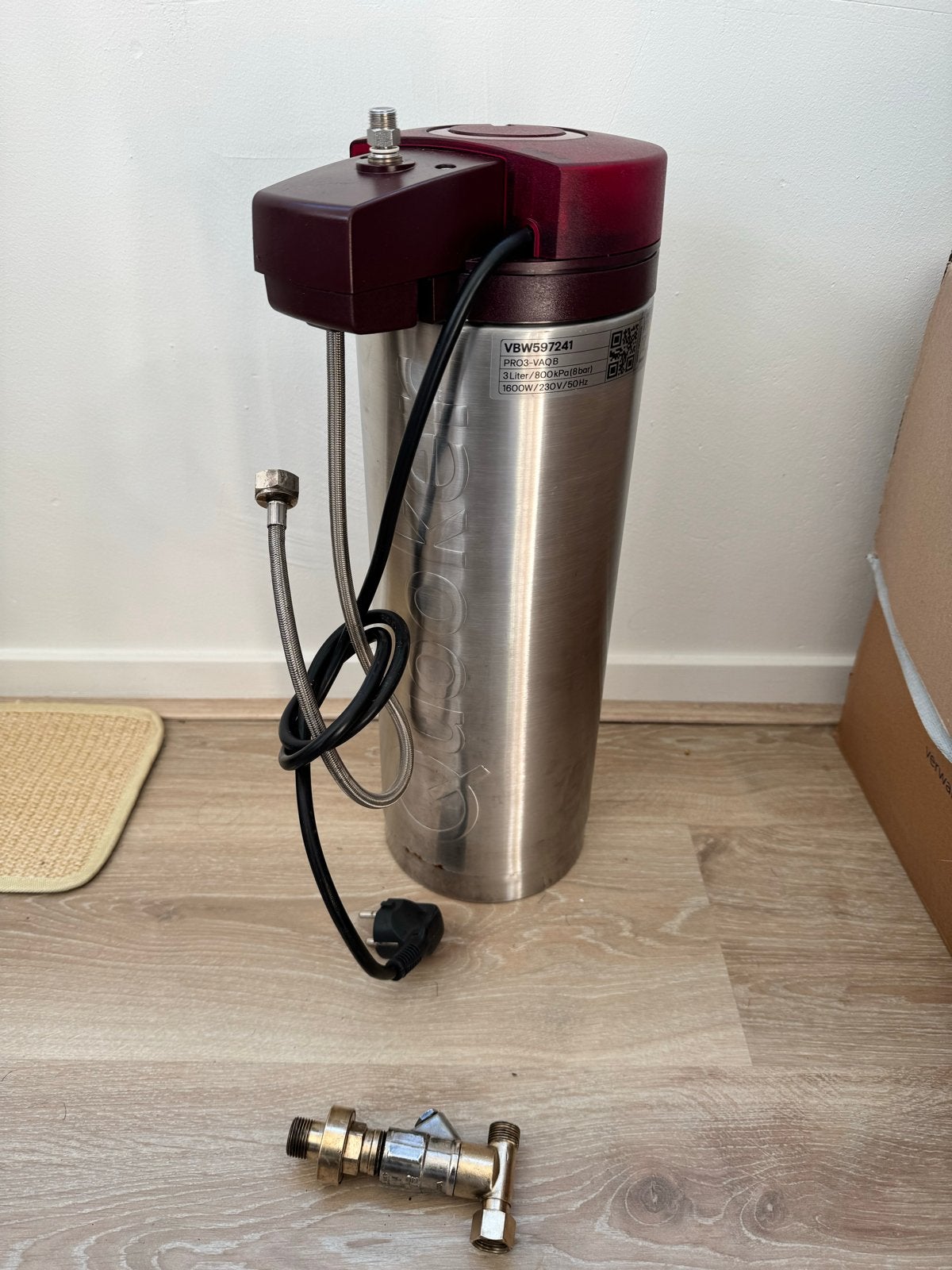 Quooker PRO3-VAQB Boiler - Ontkalkt & Gereinigd, Ophalen of Verzenden, Gebruikt