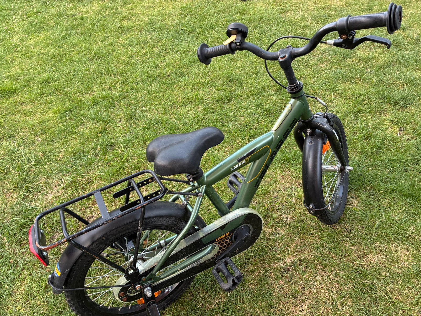 Loekie 16 inch kinderfiets, Fietsen en Brommers, Fietsen | Tandems, Ophalen, Minder dan 10 versnellingen, Gebruikt, Minder dan 49 cm