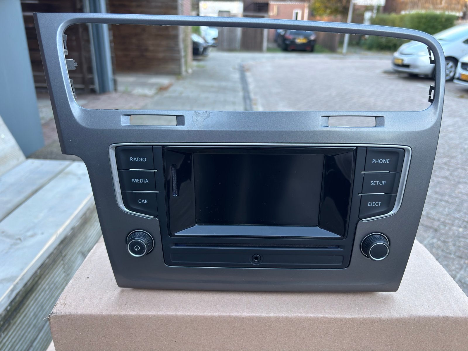 VW Golf 7 MIB2 Entry Radio Navigatie Systeem 5G0035869B, Auto diversen, Ophalen of Verzenden, Zo goed als nieuw