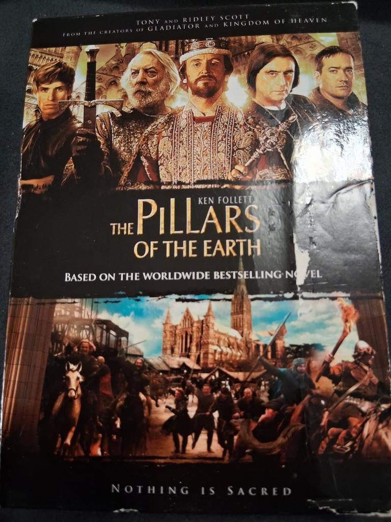 The Pillars of the Earth - Miniserie DVD Boxset, Gebruikt, Historisch of Kostuumdrama, Boxset, Ophalen of Verzenden