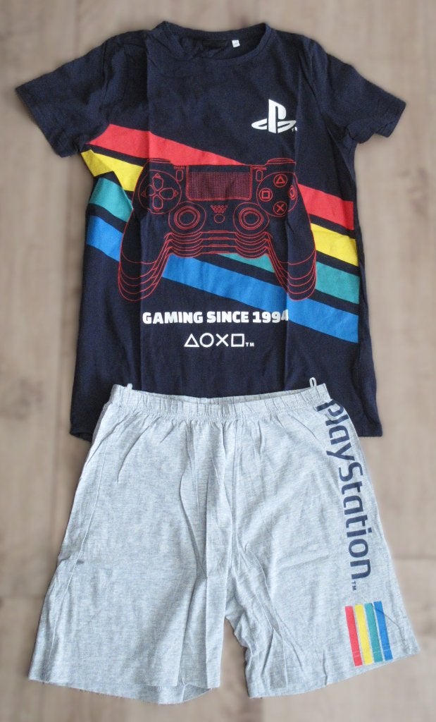 Shortama | Playstation | maat 176 | ZGAN, Nacht- of Onderkleding, PlayStation, Ophalen of Verzenden, Zo goed als nieuw