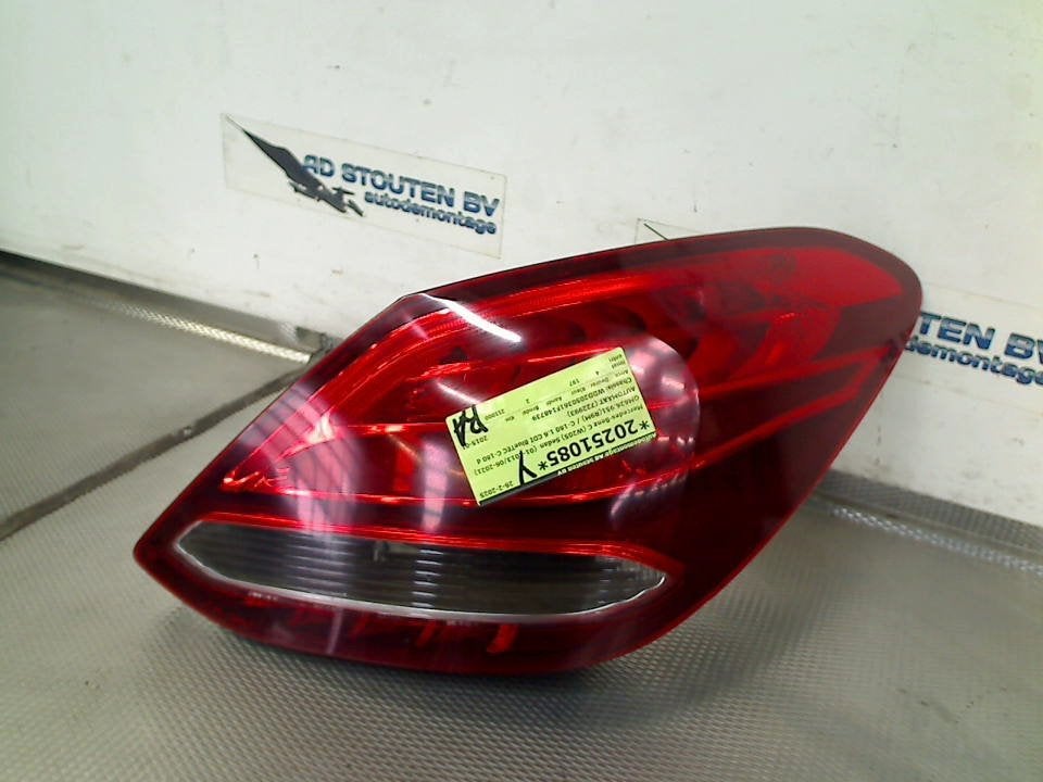 Achterlicht Rechts Mercedes-Benz C (W205) 2015 a2058200264, Auto-onderdelen, Verlichting, Gebruikt, Mercedes-Benz AG, Mercedes-Benz
