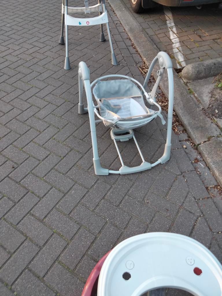 Opvouwbare schommel wiegje, Kinderen en Baby's, Babywiegjes en Ledikanten, Ophalen, Gebruikt, Wieg