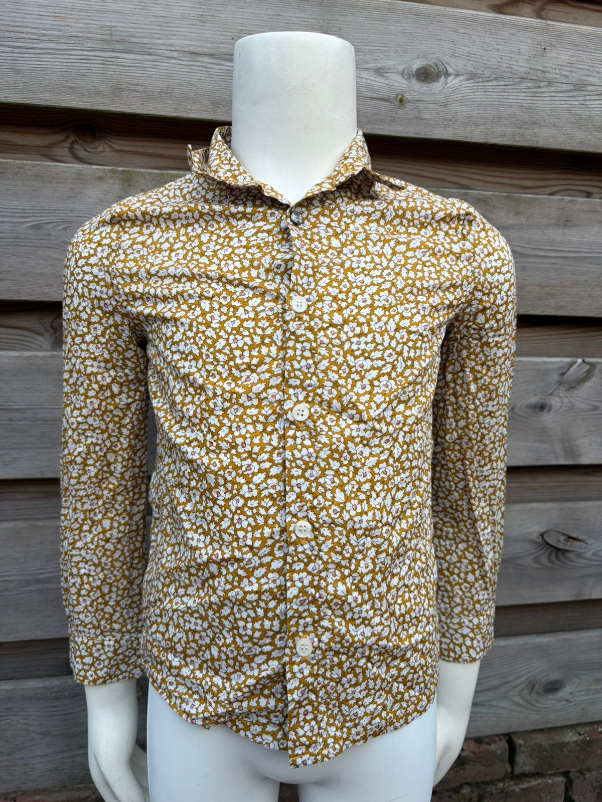 Ikks blouse 110 overhemd, Ophalen of Verzenden, Zo goed als nieuw, Jongen, Overhemd of Blouse