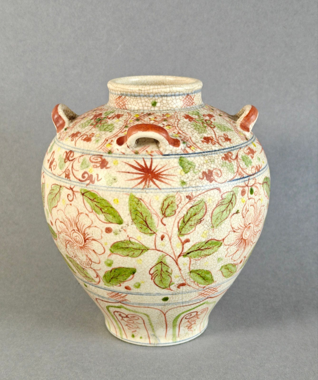 Oude Chinese pot, bolle vaas. China, Antiek en Kunst, Antiek | Vazen, Ophalen of Verzenden