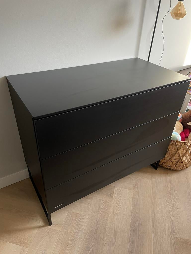 Kidsmill commode zwart, Ophalen, Gebruikt, 50 tot 70 cm, 100 cm of meer
