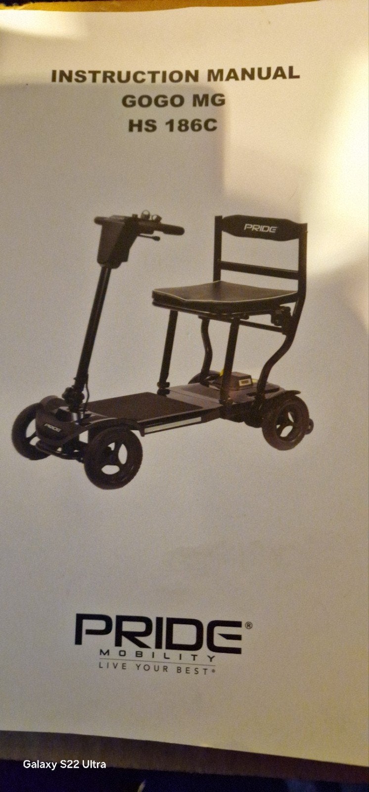 Te koop aangeboden Pride Go Go Scootmobiel, Diversen, Ophalen, 10 km/u of minder, Pride, Zo goed als nieuw