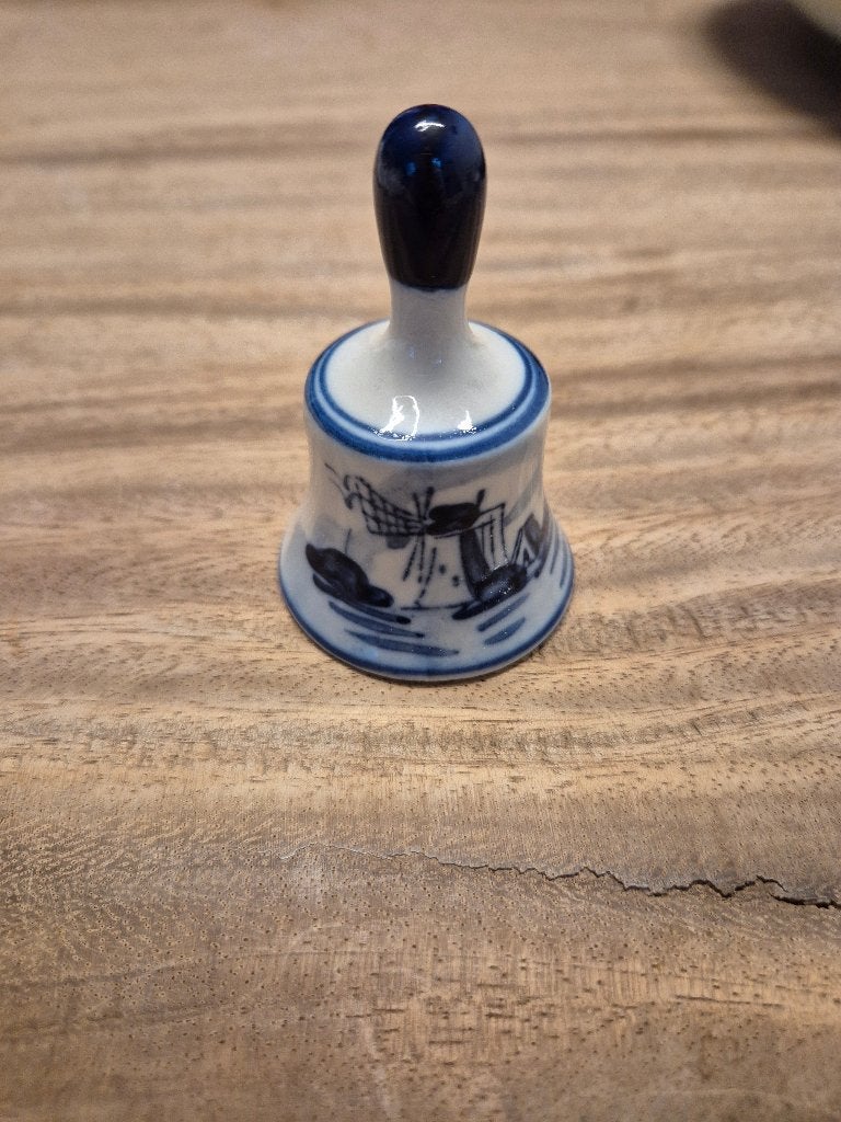 Delfts Blauw Belletje Handgeschilderd, Ophalen of Verzenden