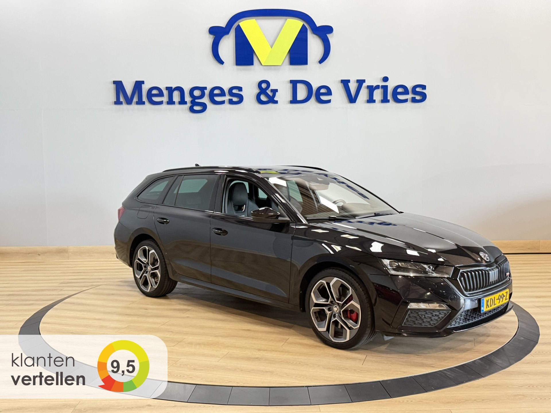 Skoda Octavia Combi 1.4 TSI RS iV PHEV Business Airco ECC |, Auto's, Skoda, 12 maanden, Gebruikt, Zwart, 245 pk