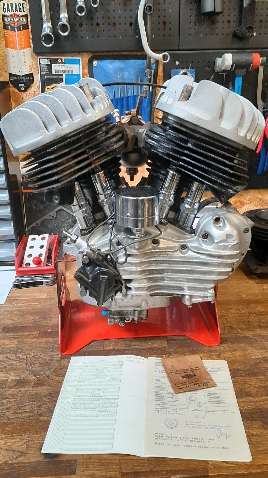WLA 750 blok, Ophalen