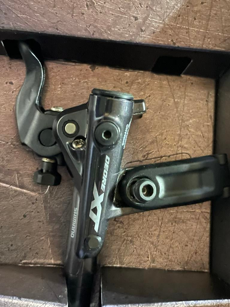 Mtb onderselen Shimano Deore XT Remhendel en xtr shifter, Fietsen en Brommers, Fietsonderdelen, Ophalen, Remmen, Nieuw, Aluminium