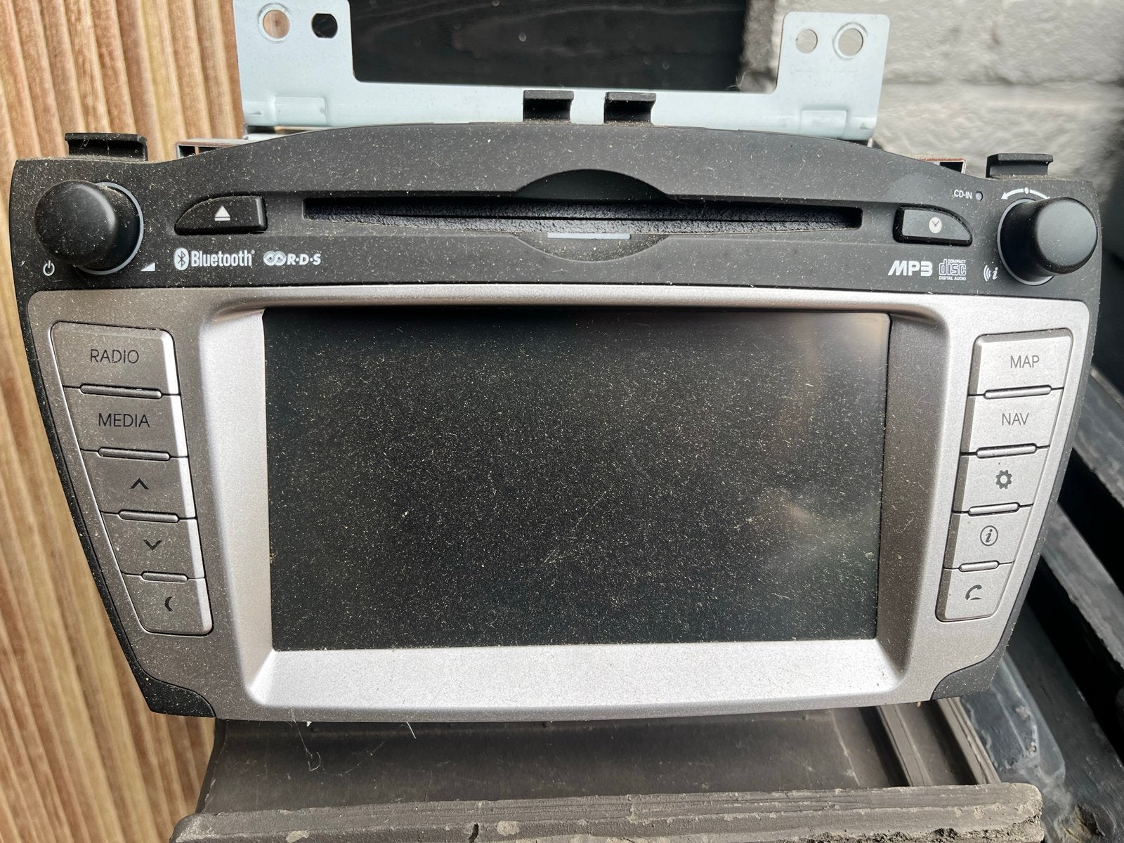 Hyundai/Kia Auto Radio Navigatie CD Speler Bluetooth, Ophalen, Gebruikt
